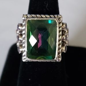 Nicky Butler Green Quartz Ring